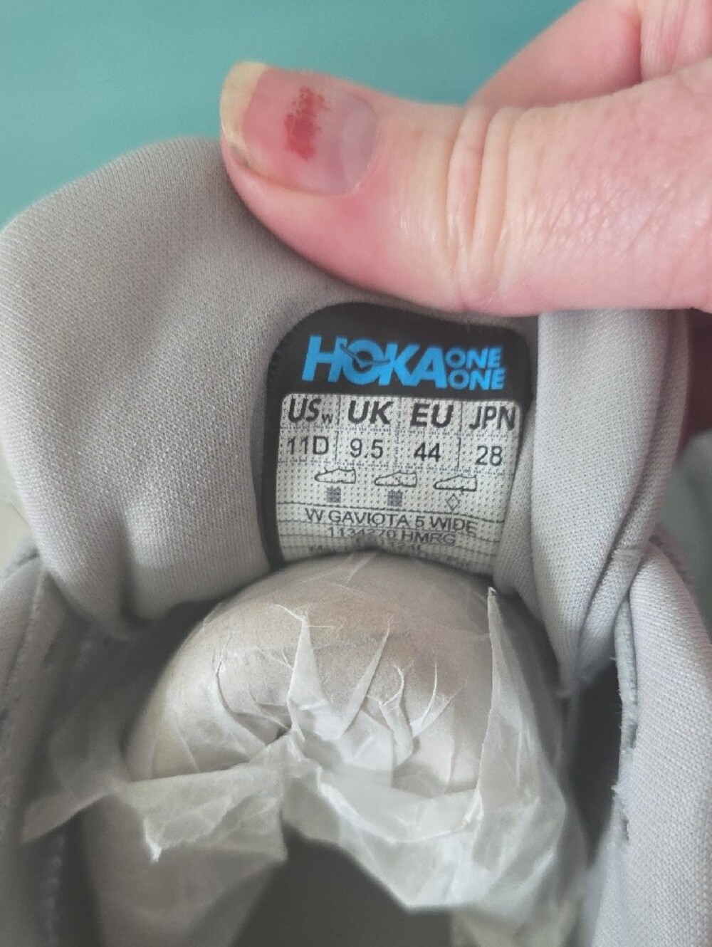 Hoka Women's Gaviota 5 Running Shoes Size 11 D - Picture 6 of 10